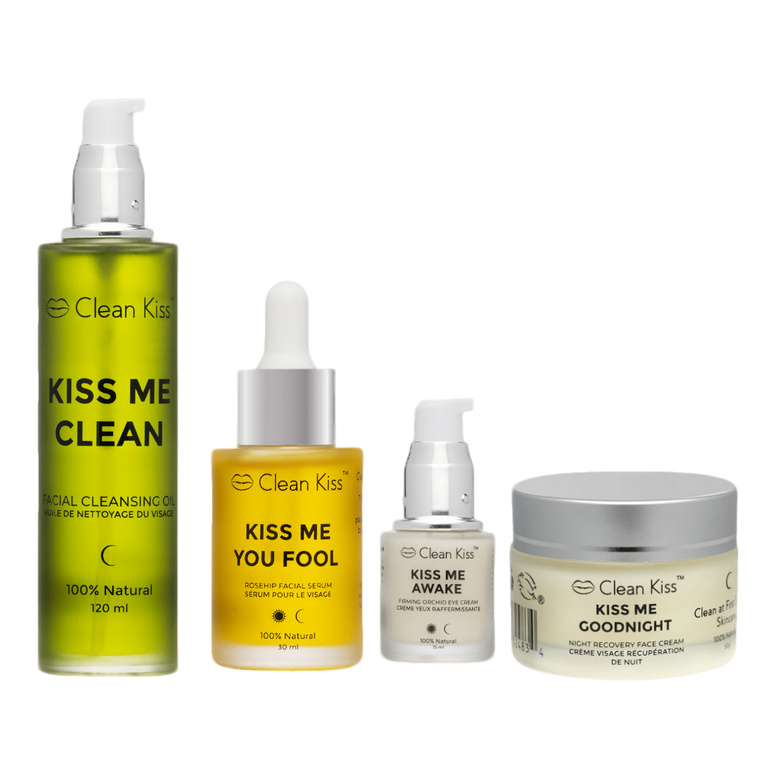 Premium Night 4-Piece Face Care Ritual Set