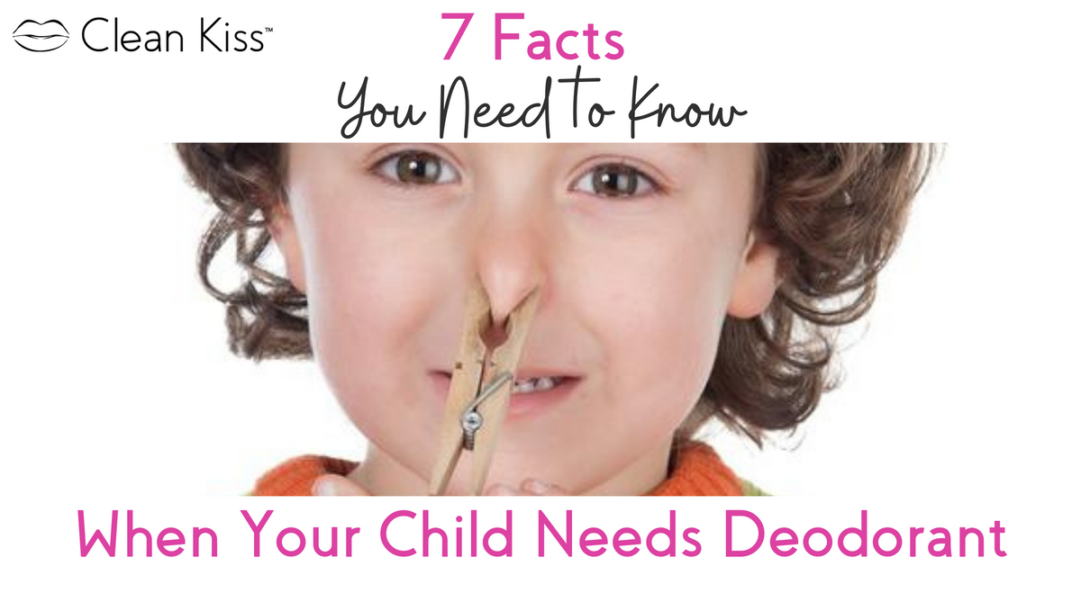 7 Facts to Know When Your Child Needs Deodorant - 2021 Update