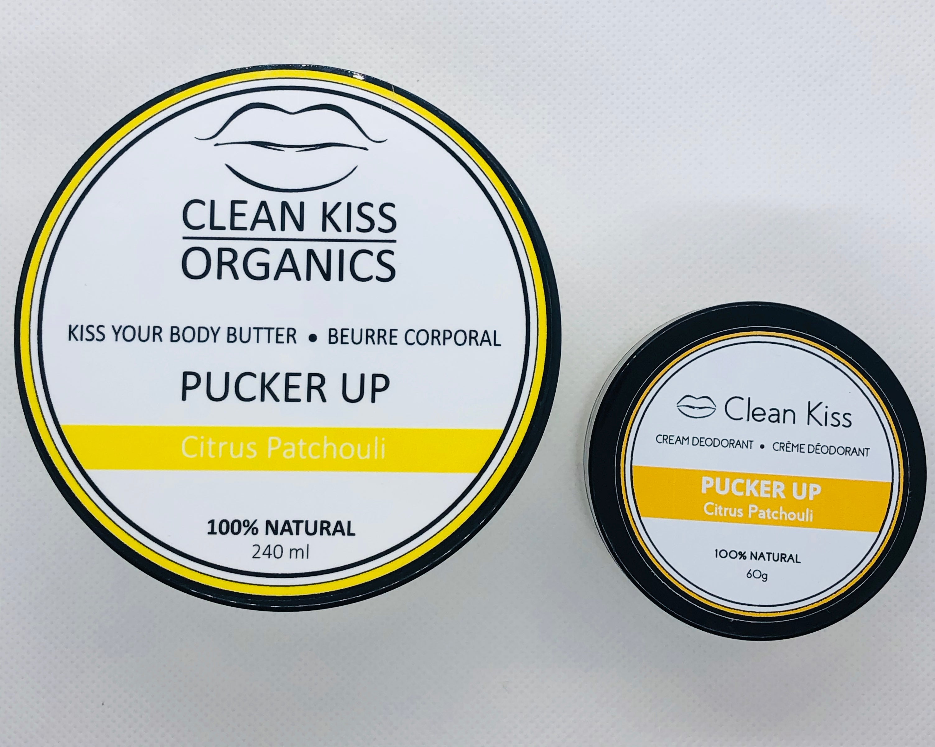 Citrus Patchouli Natural Body Butter and Deodorant
