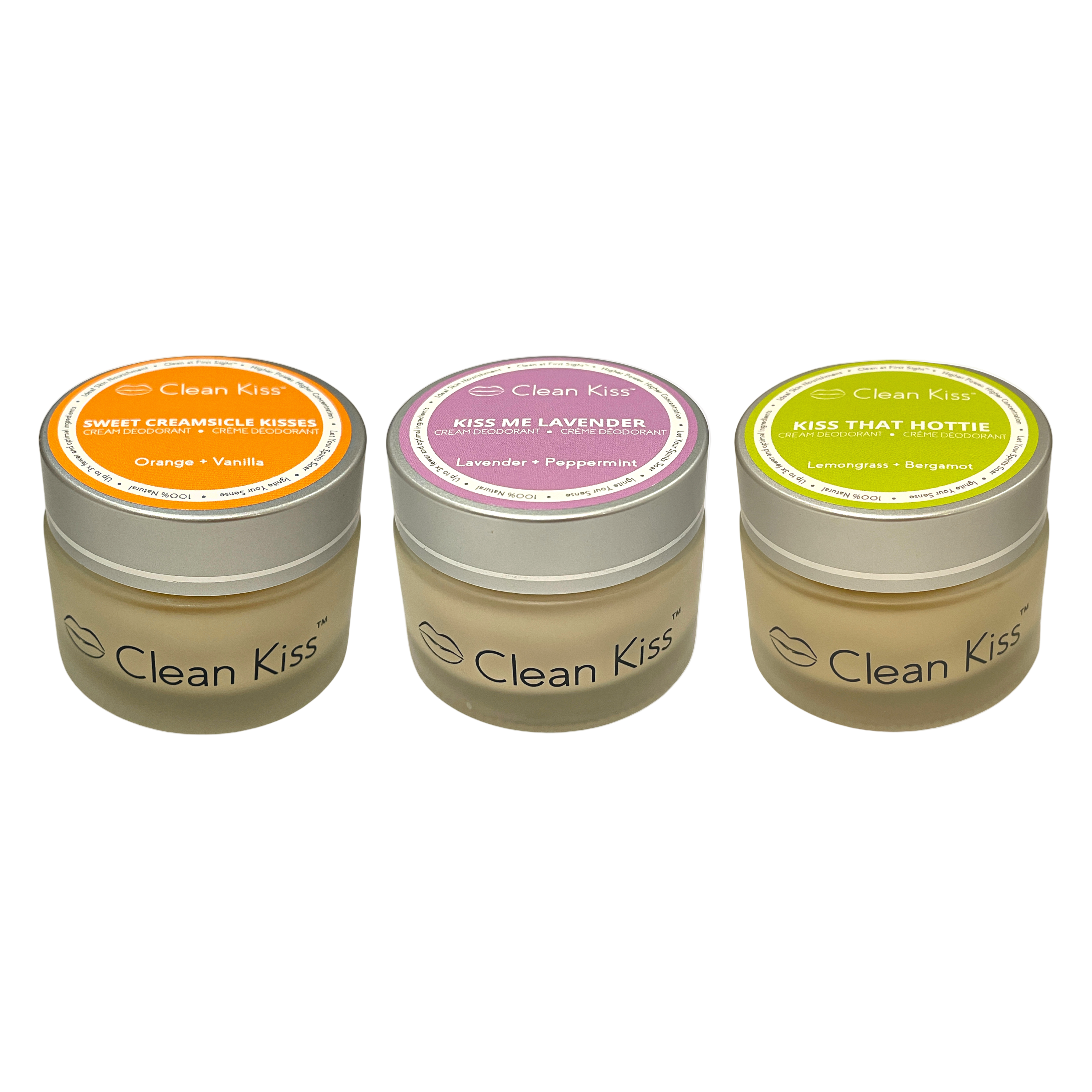 Best Sellers Natural Deodorant Trio