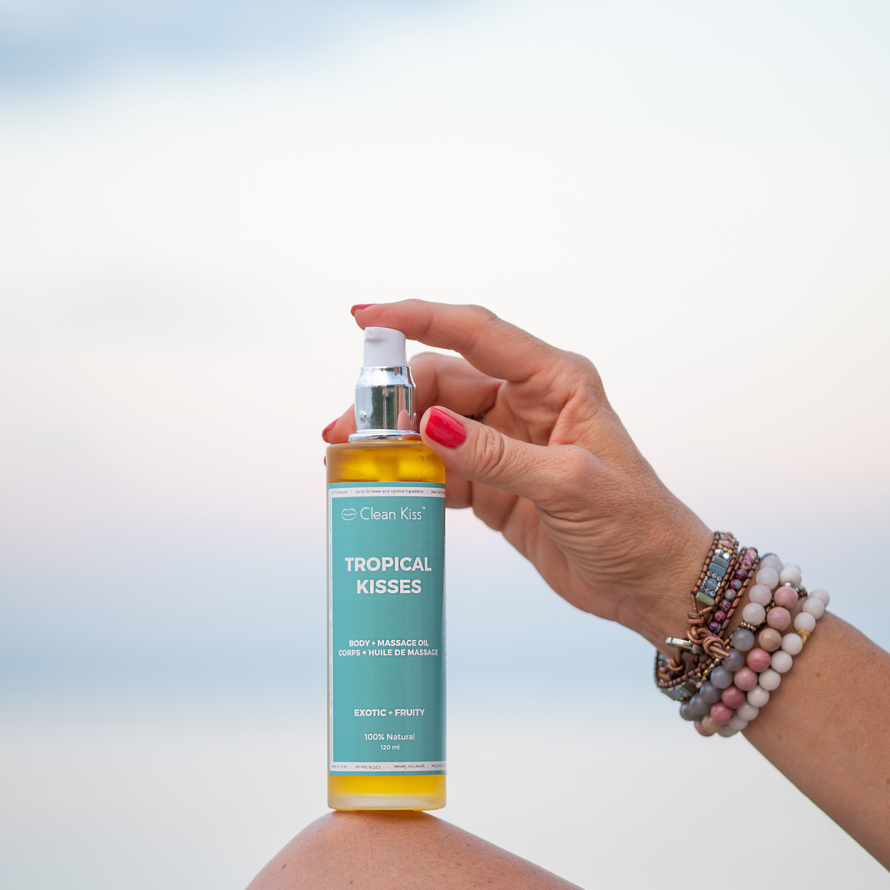 Tropical Kisses Body Massage Oil