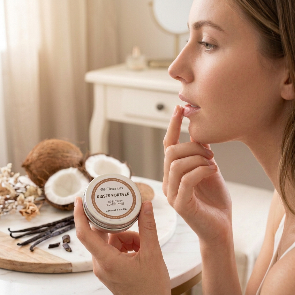 Kisses Forever Lip Butters | Eucalyptus Mint | Coconut Vanilla