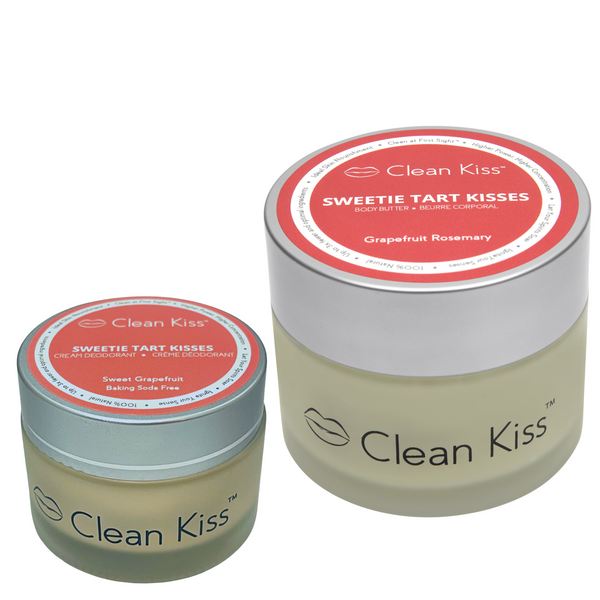 Beautiful Body Bundle Clean Kiss natural deodorant and body butter